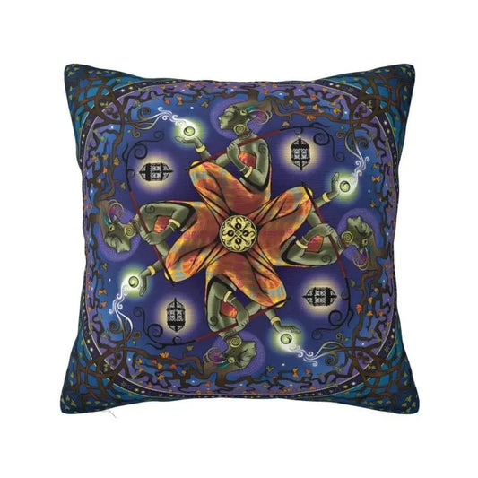 1 / 40x40cm housse de coussin mandala