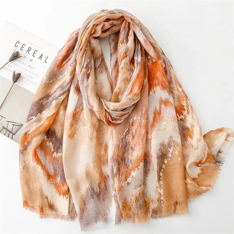 1 foulard "vague"