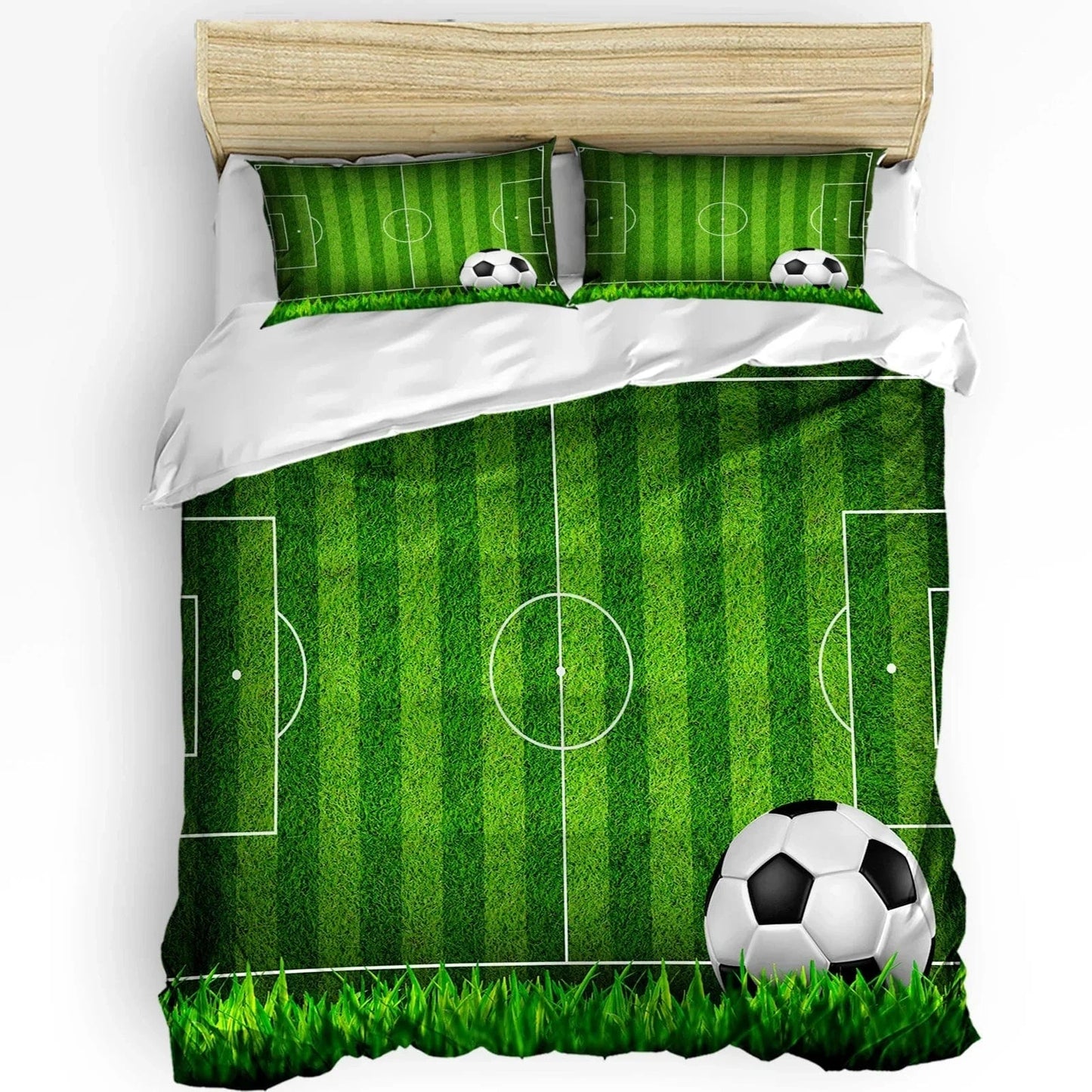 10 / 180x210cm(50x75cmx2) parure de lit foot