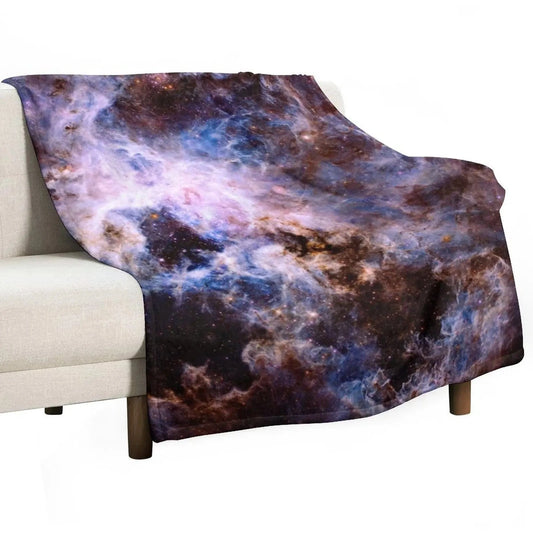 102x76cm plaid Tarantula Nebula