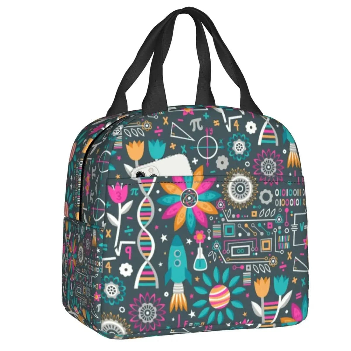 11 / 22x20x10cm 9x8x4in lunch bag chimie