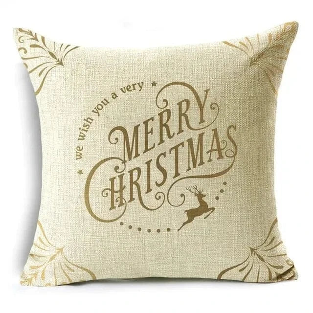 11 / 45x45cm housse de coussins noel