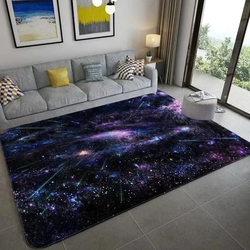 12 / 120x160cm tapis univers hubble