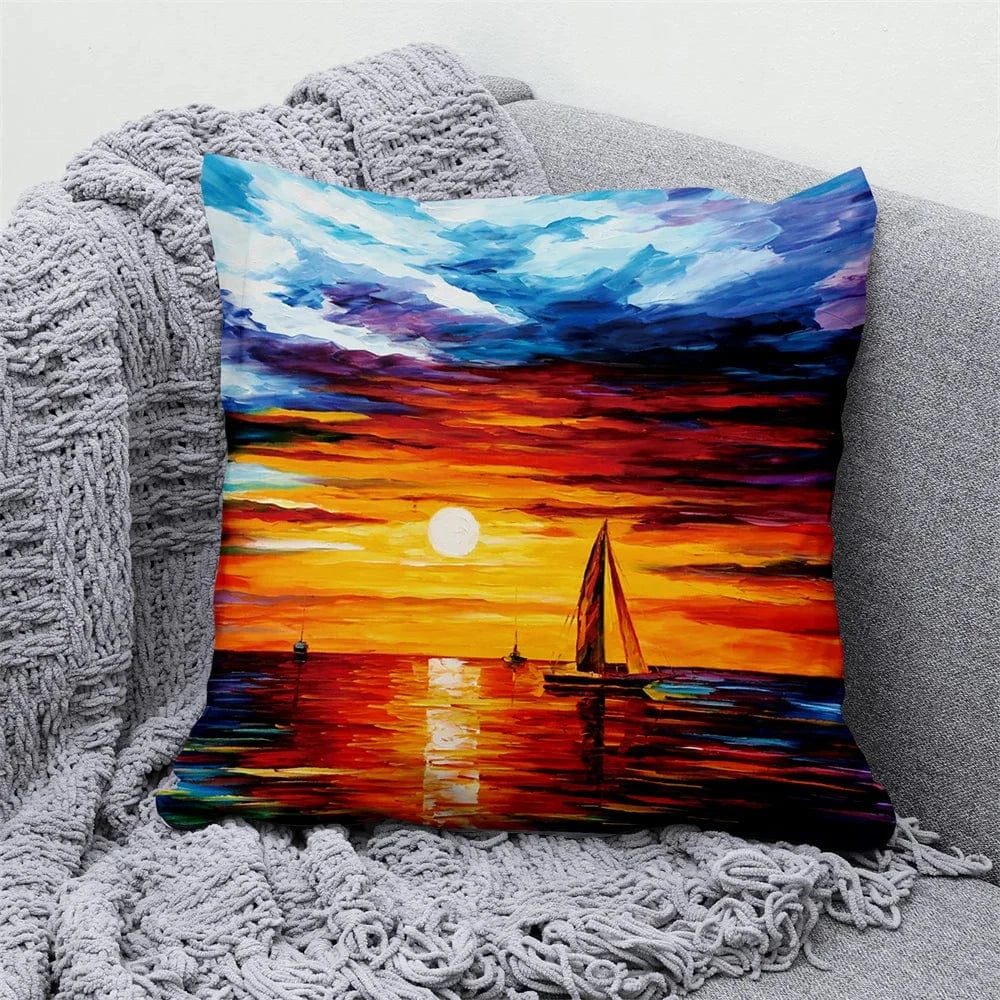 12 / 50x50cm taie d oreiller ciel étoilé