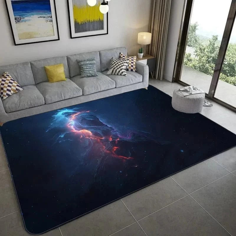 13 / 120x160cm tapis univers hubble