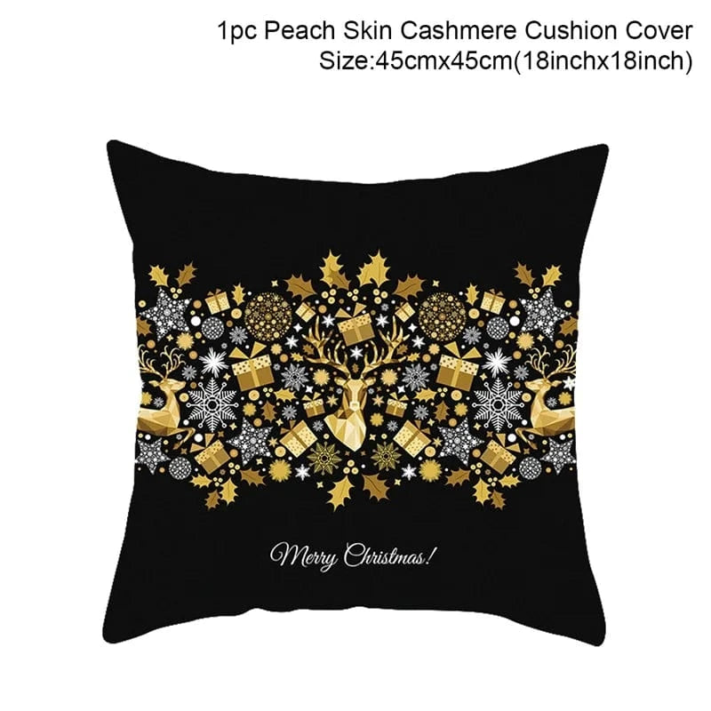 13 housses de coussins de noel