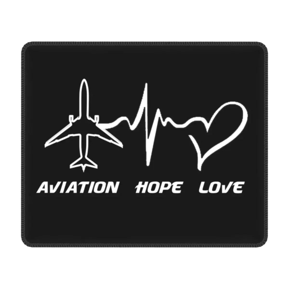 14 / 240 x 200 x 3mm tapis de souris aviation