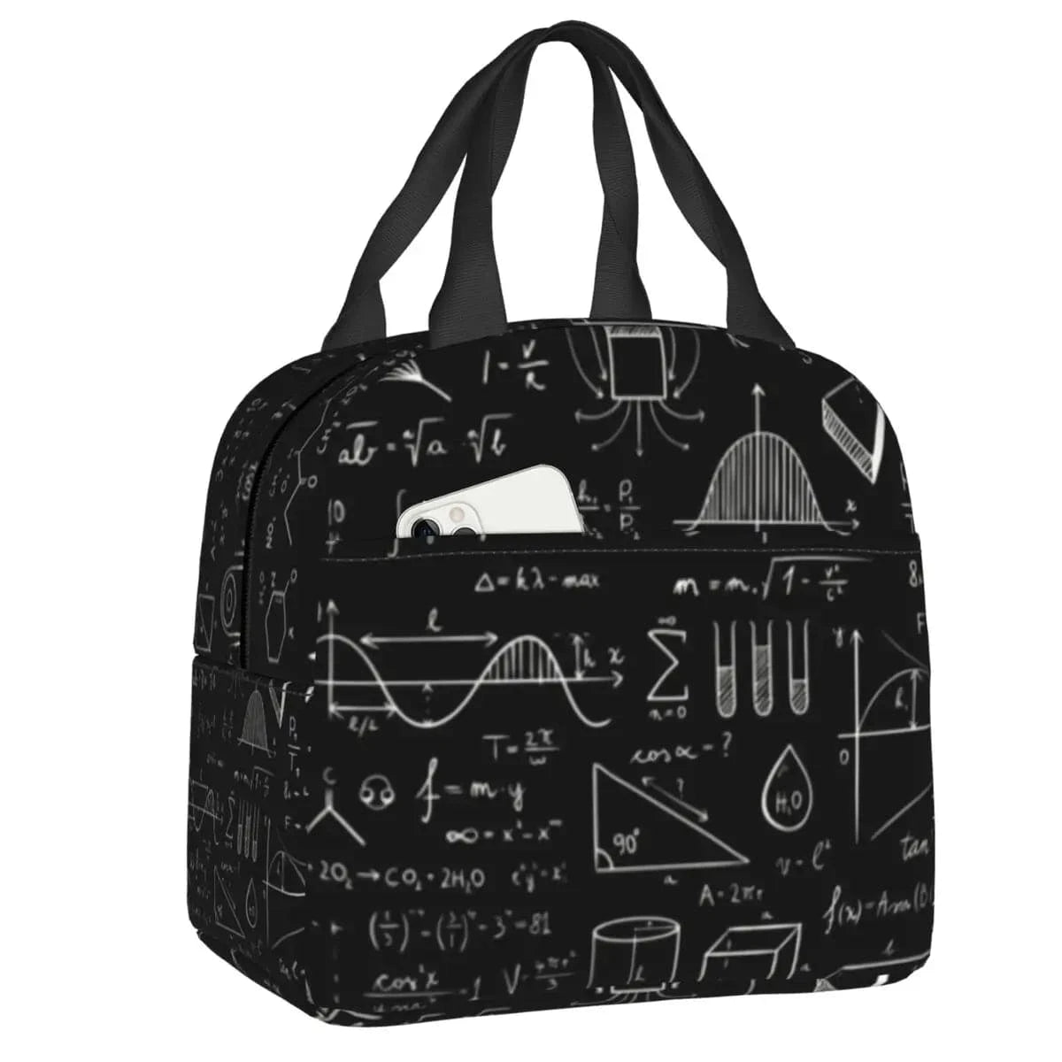 15 / 22x20x10cm 9x8x4in lunch bag chimie