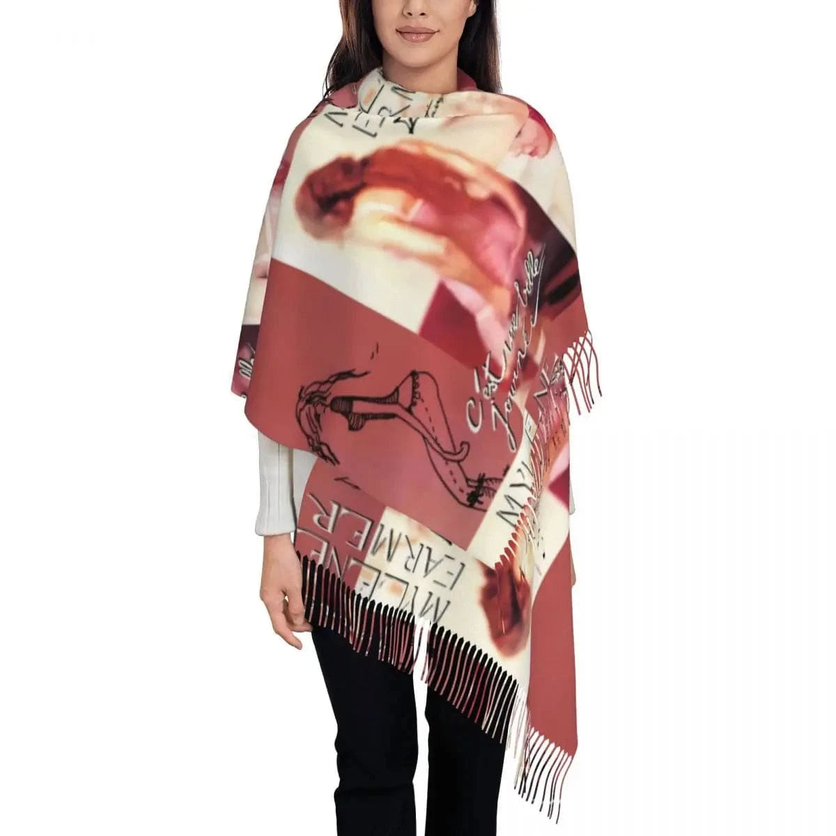 17 / 72x197cm écharpe mylène Farmer