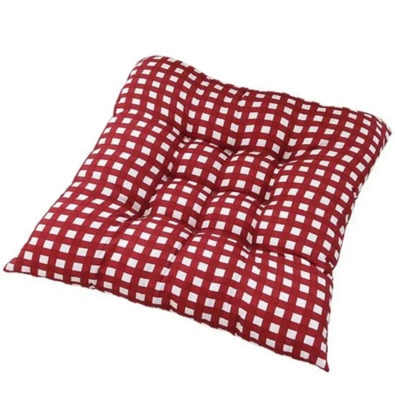 1PC-rouge coussin de chaise 40x40
