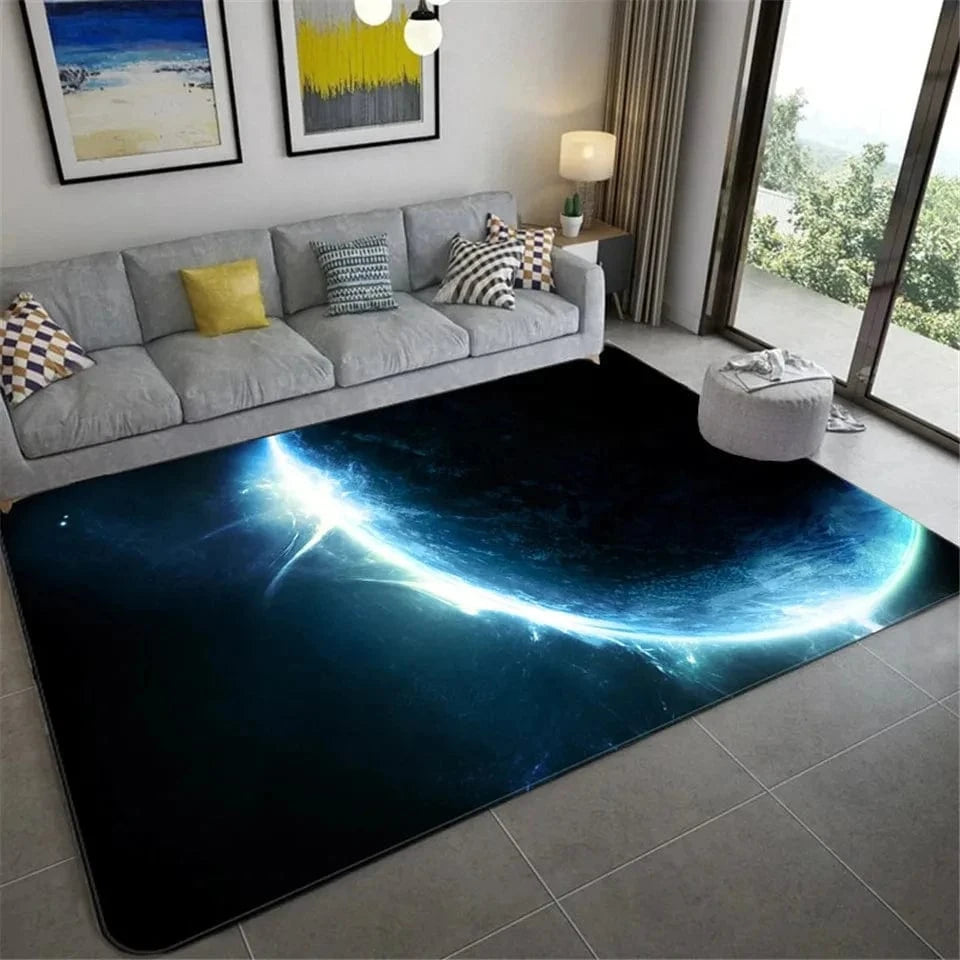2 / 120x160cm tapis univers hubble