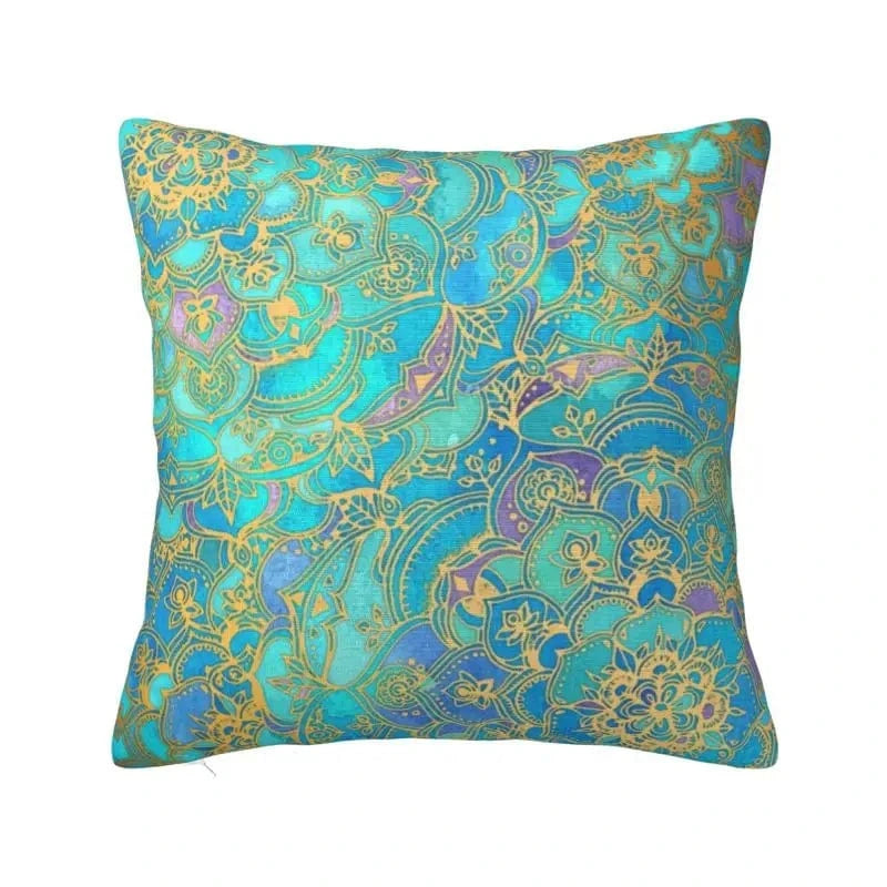 2 / 40x40cm housse de coussin mandala
