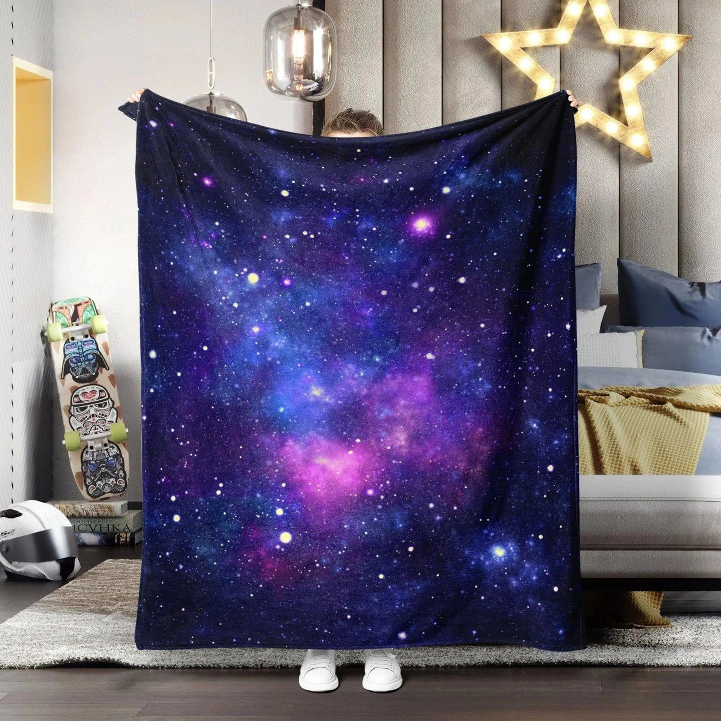 21 / 70x100cm-XS plaids galaxIes
