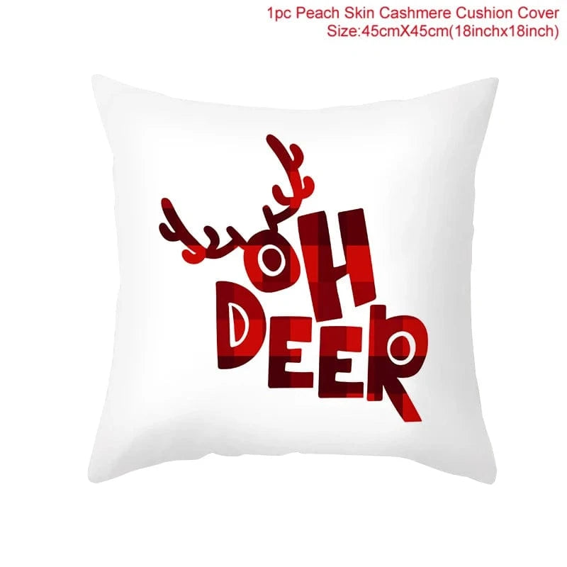 28 housses de coussins de noel