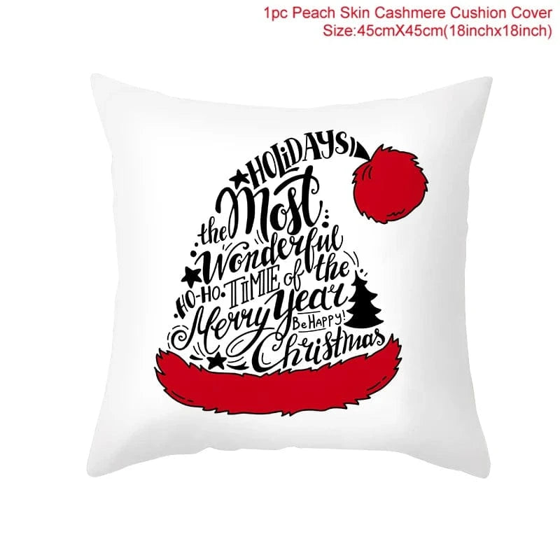 33 housses de coussins de noel