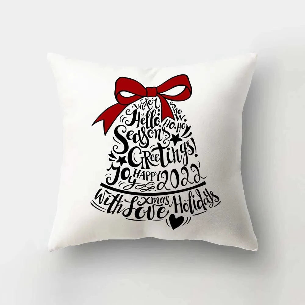 35 housses de coussins de noel