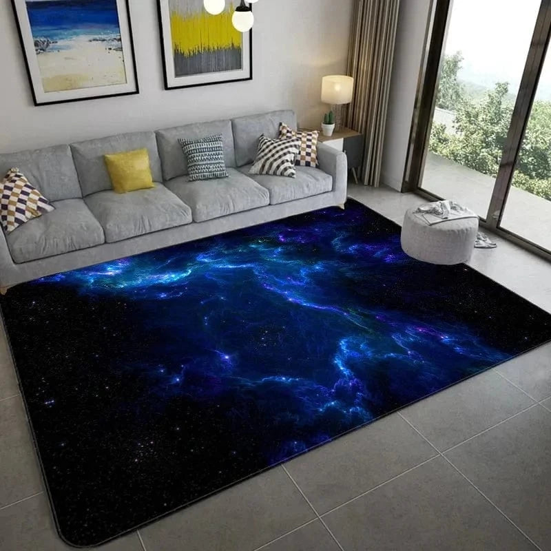 4 / 120x160cm tapis univers hubble