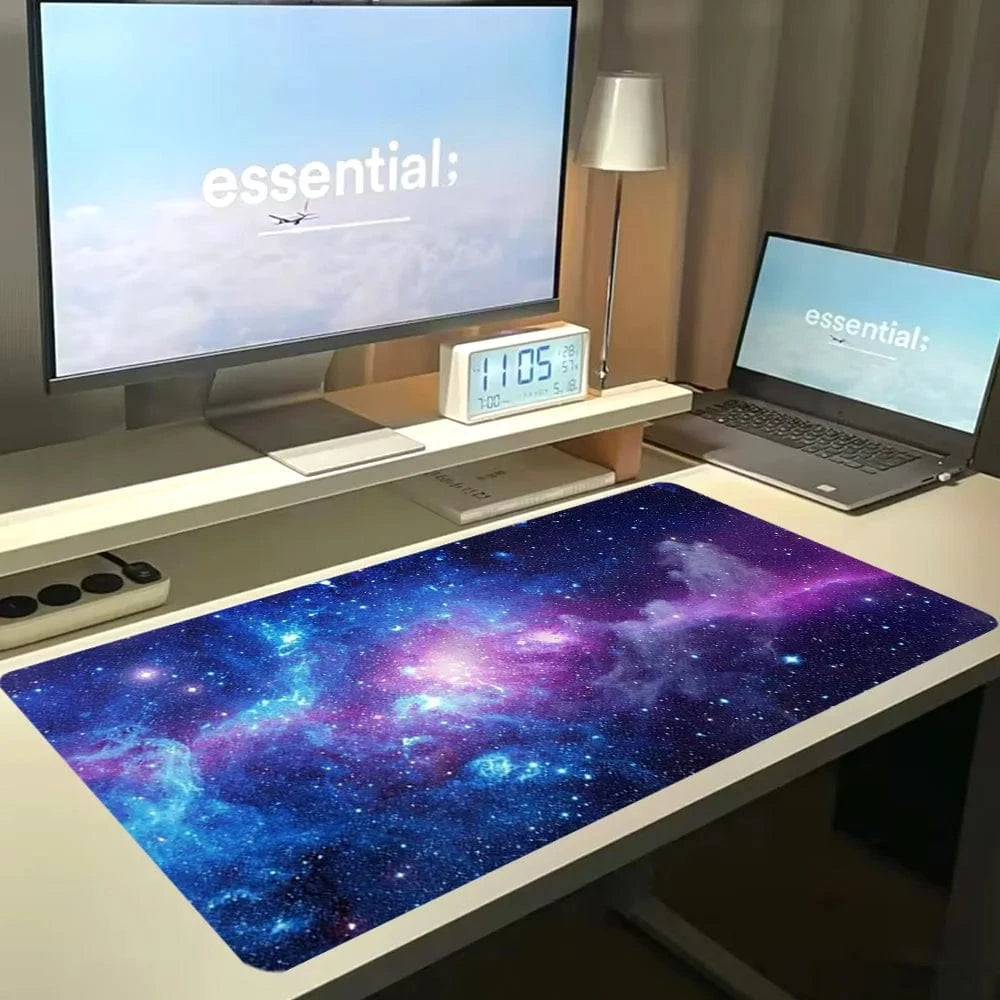 60x30 cm Large Mouse Pad Purple Galaxy