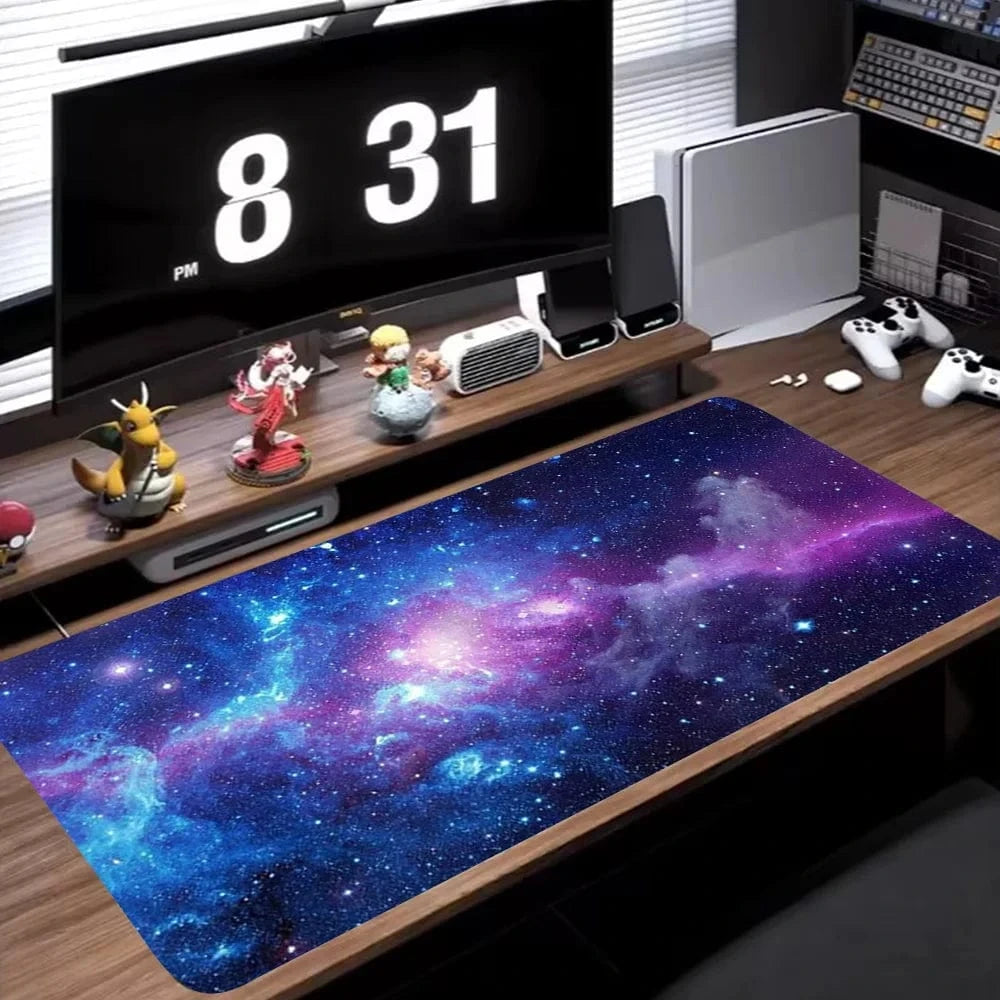 60x30 cm Large Mouse Pad Purple Galaxy