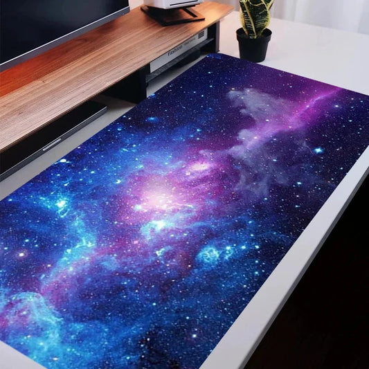 60x30 cm Large Mouse Pad Purple Galaxy