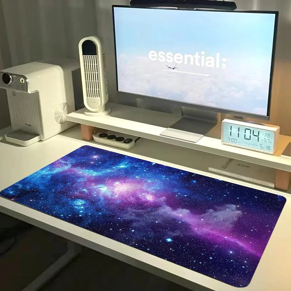 60x30 cm Large Mouse Pad Purple Galaxy