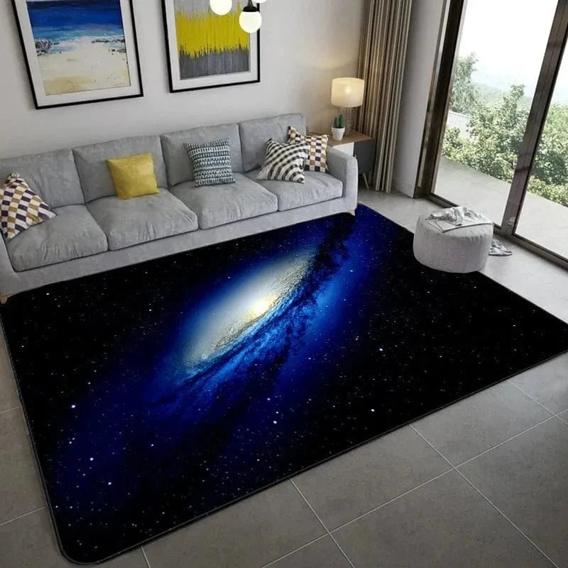 7 / 120x160cm tapis univers hubble