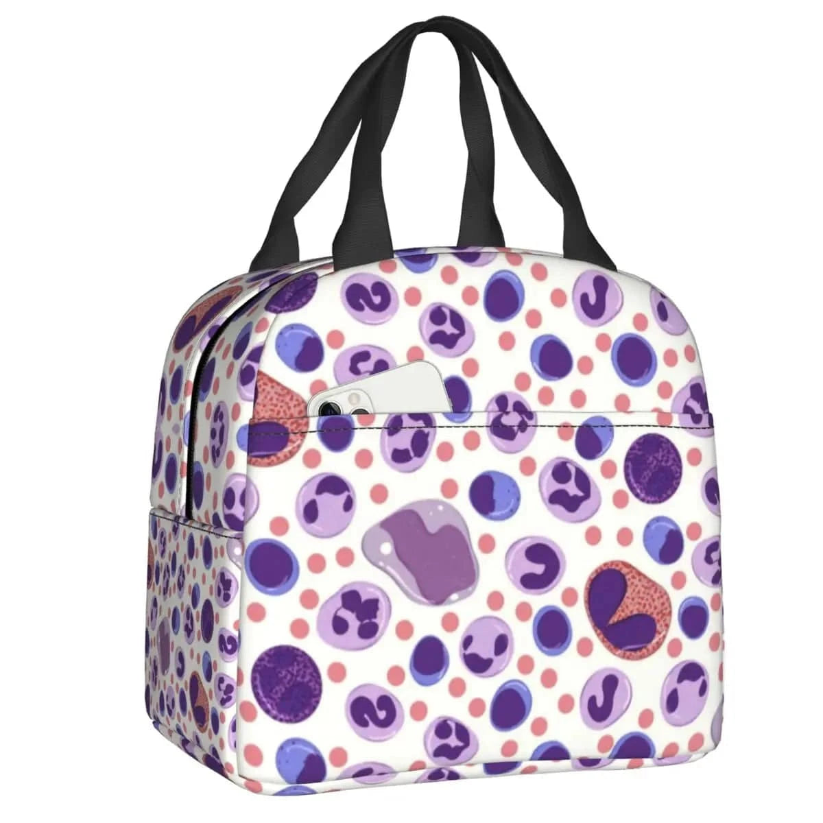 7 / 22x20x10cm 9x8x4in lunch bag chimie