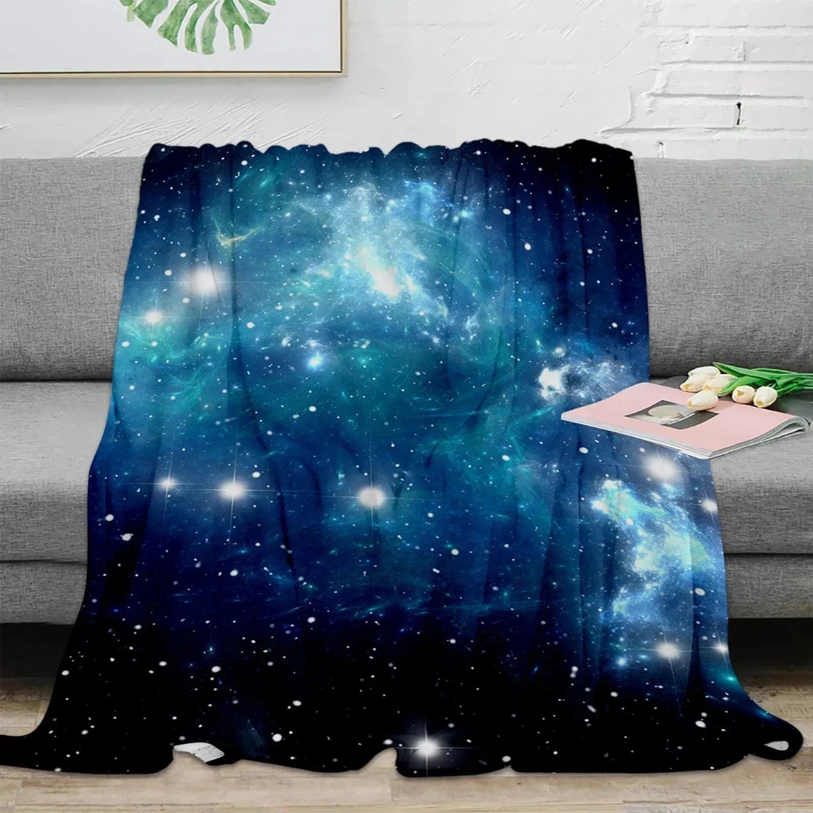 75X95CM plaid ciel étoilé