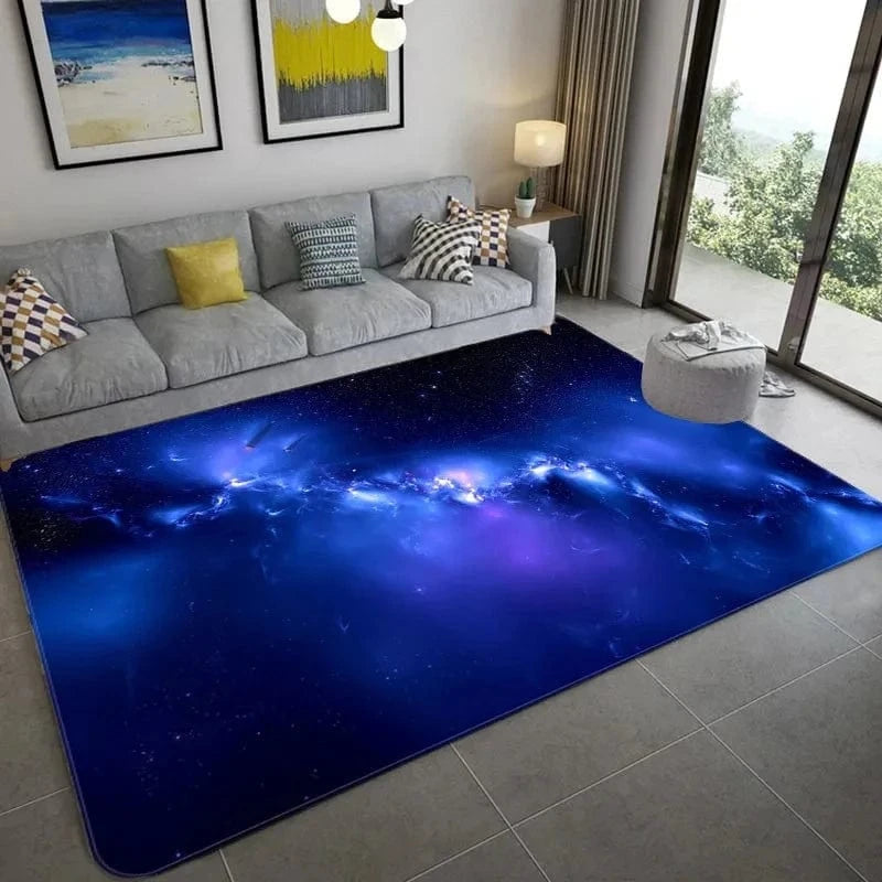 8 / 120x160cm tapis univers hubble