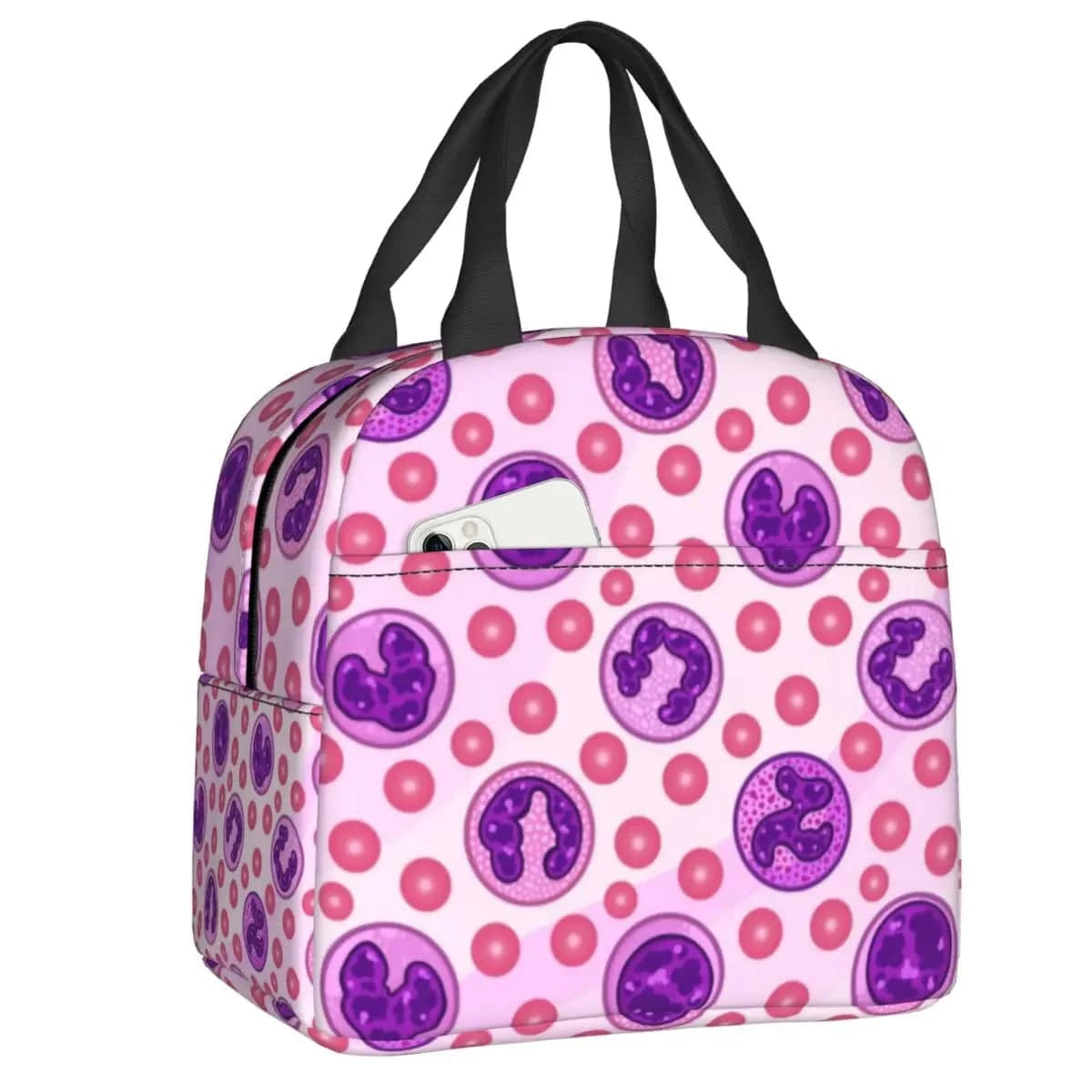8 / 22x20x10cm 9x8x4in lunch bag chimie