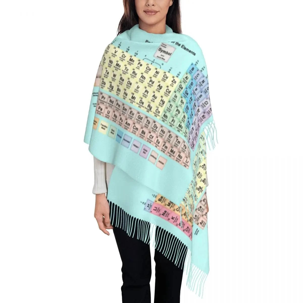 écharpe table périodique