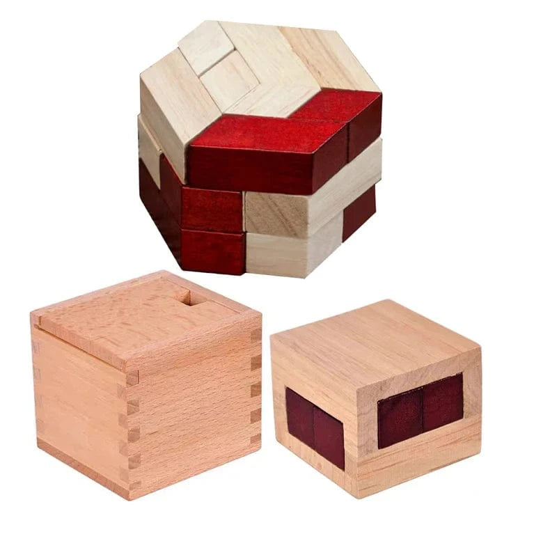 A425SR024K casse tete en bois ( 3 pieces)