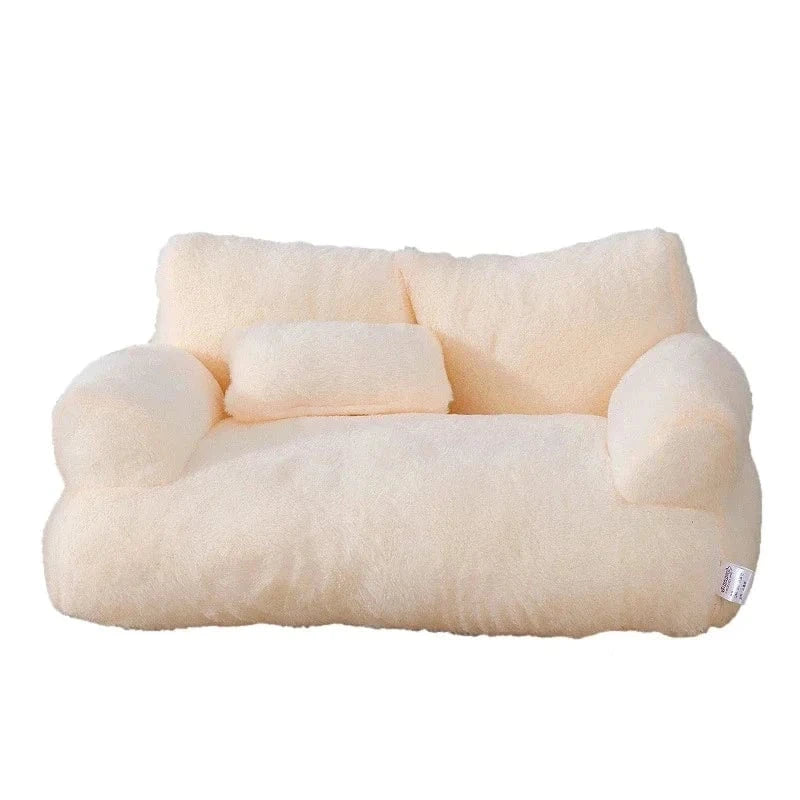 Beige / L66x53x5cm sofa pour chat