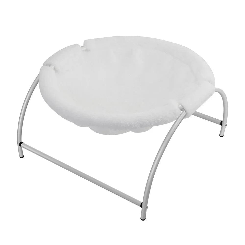 blanc / L lits ronds pour chat