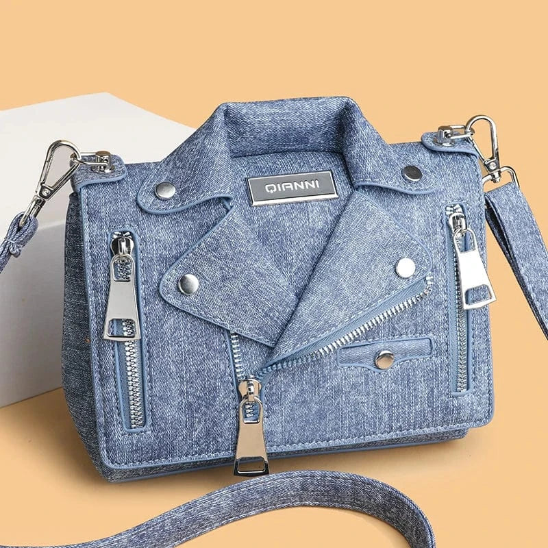 bleu / 22cm 11cm 19cm sac design