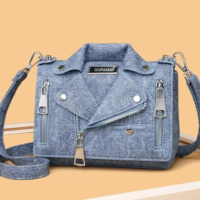 bleu / 22cm 11cm 19cm sac design