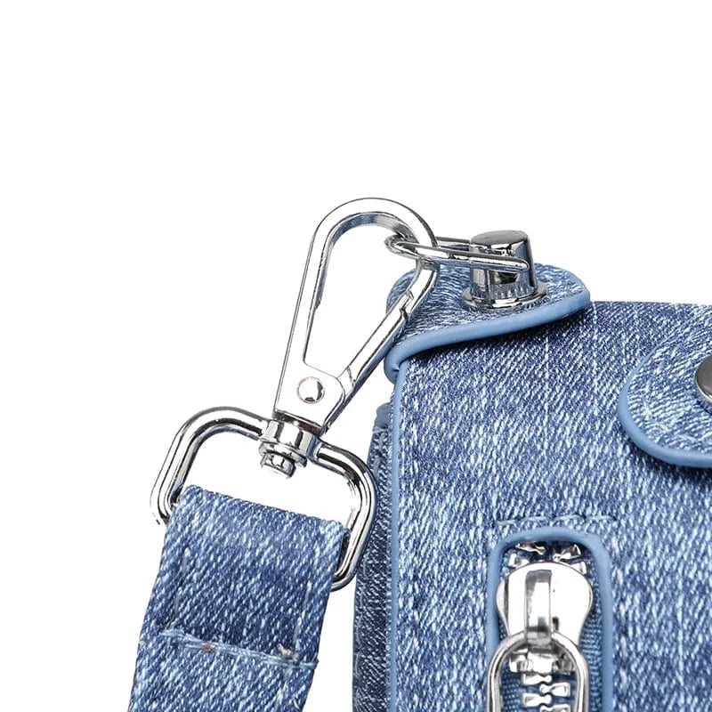 bleu / 22cm 11cm 19cm sac design