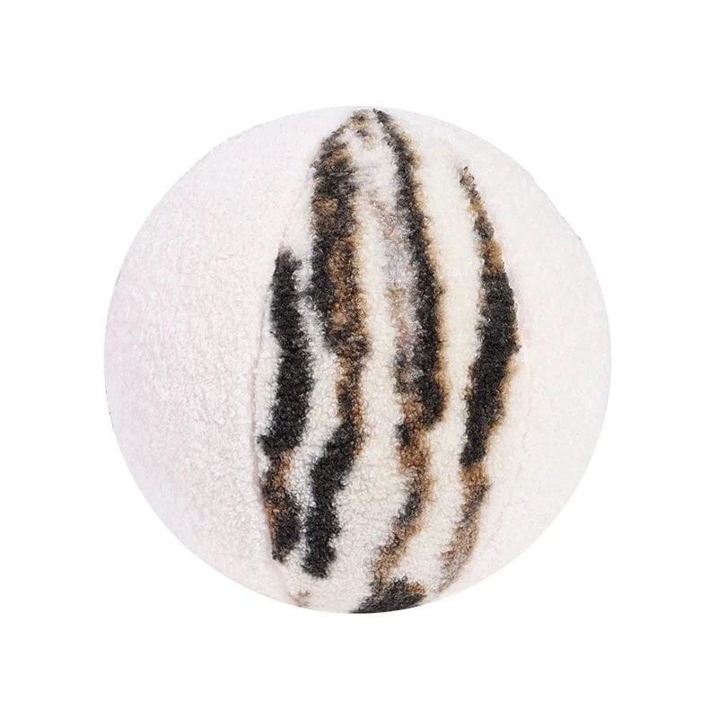 C / About 30cm coussin ballon en laine