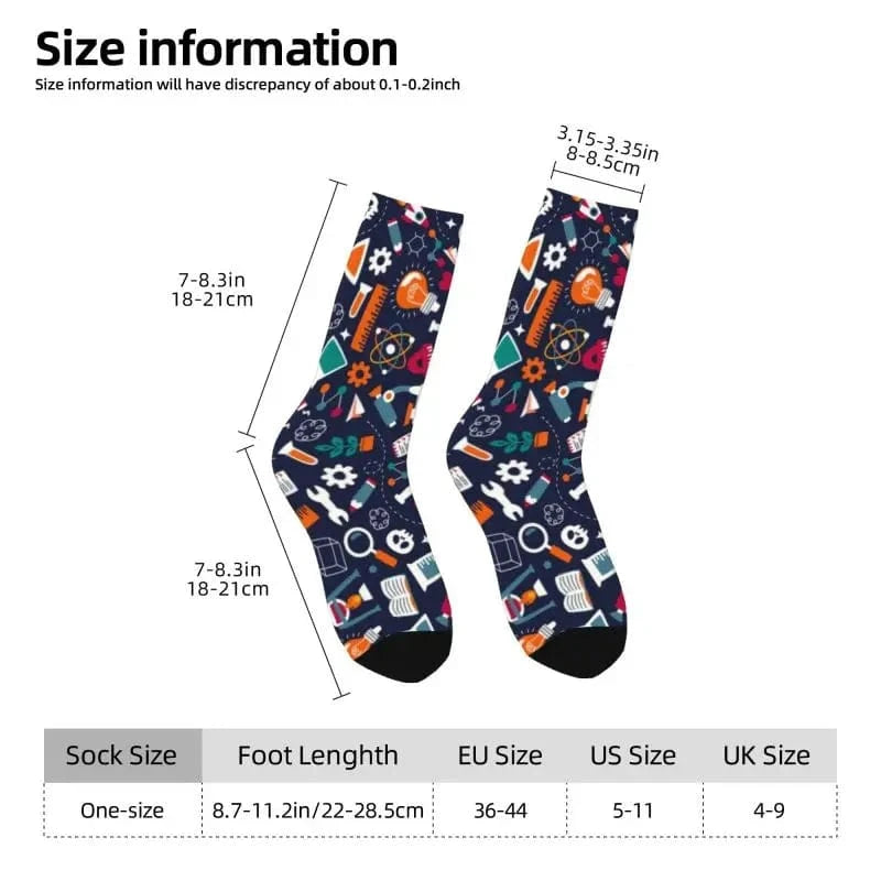 chaussettes science