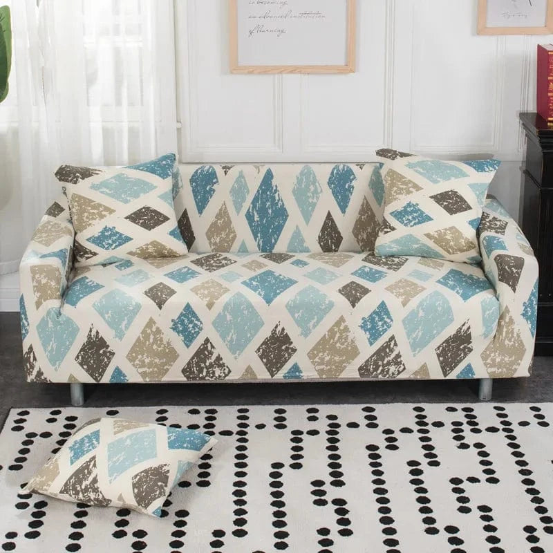 Color 22 / housse de coussin 2pcs housse de canapé extensible