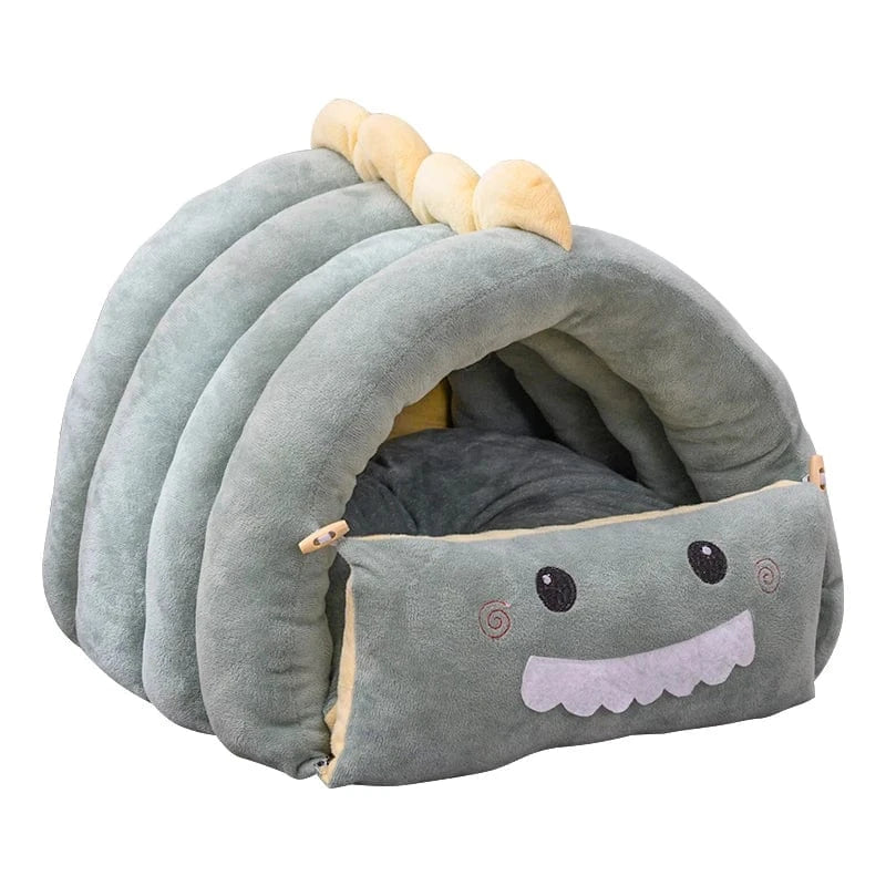 Dinosaur / 38x37x29cm coussin niche pour chien
