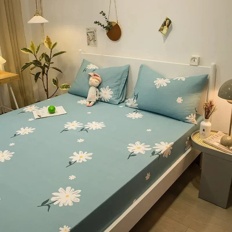 Drap housse 100% coton imprimé 150X200