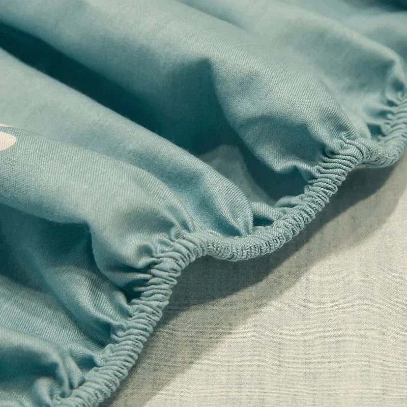 Drap housse 100% coton imprimé 150X200