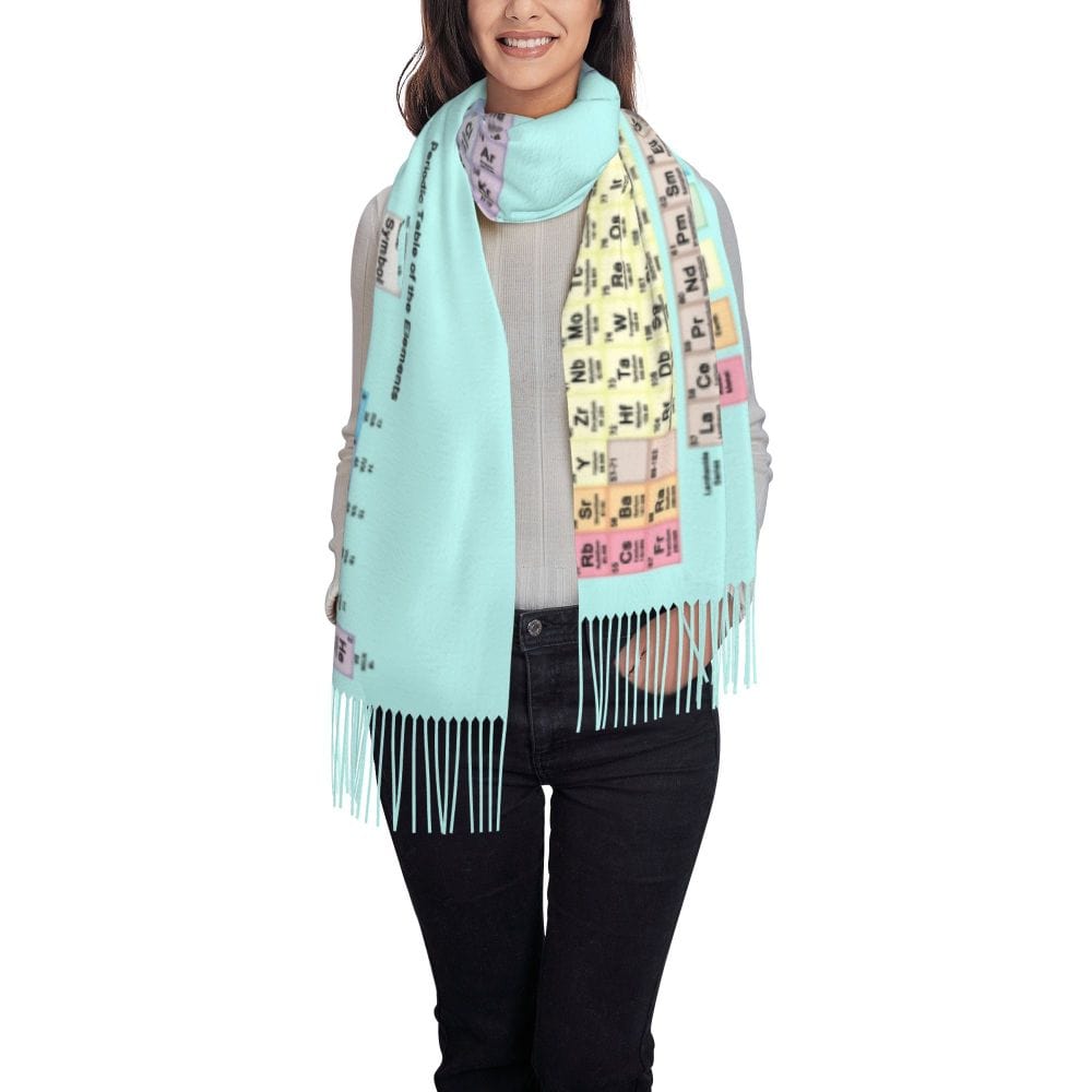 écharpe table périodique