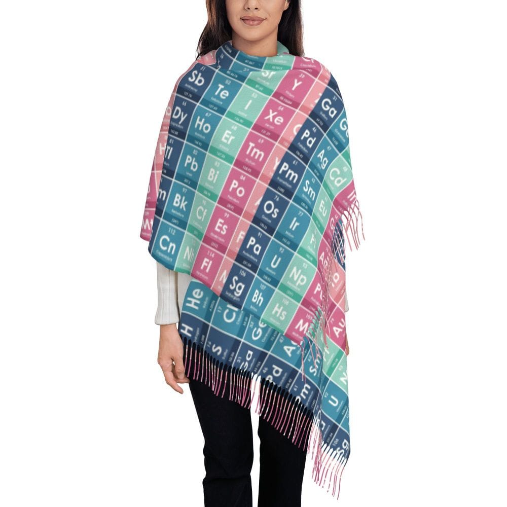 écharpe table périodique