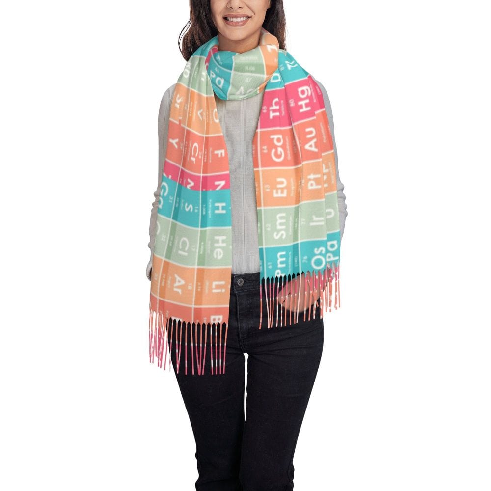 écharpe table périodique