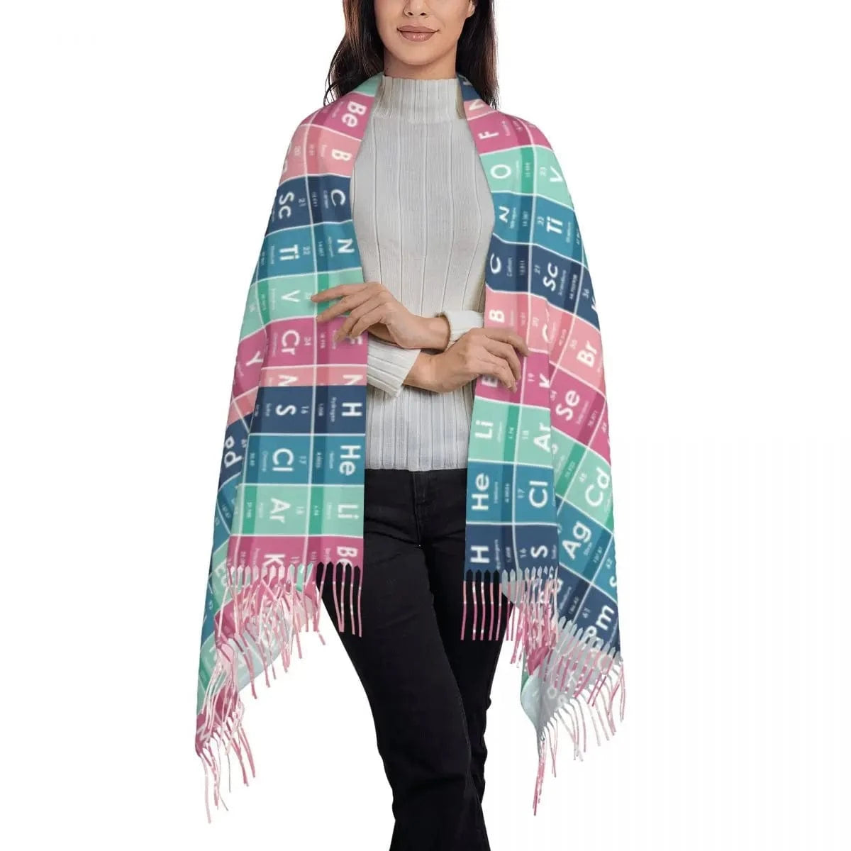 écharpe table périodique