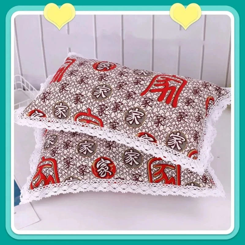 F-pillowcase 1pc taie d'oreiller pur coton