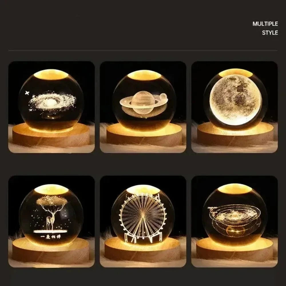 Galaxy-1 1 / 6cm whit switch CRISTAL PLANET