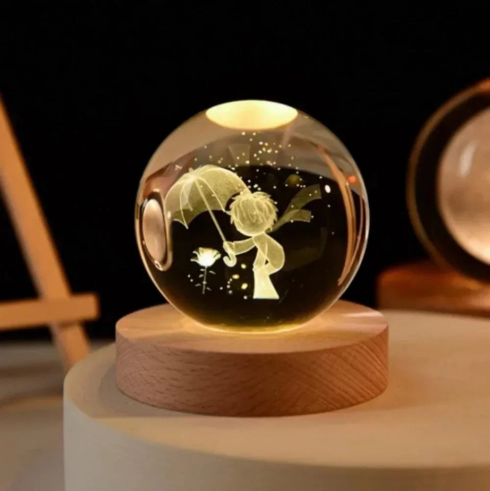 Galaxy-1 1 / 6cm whit switch CRISTAL PLANET